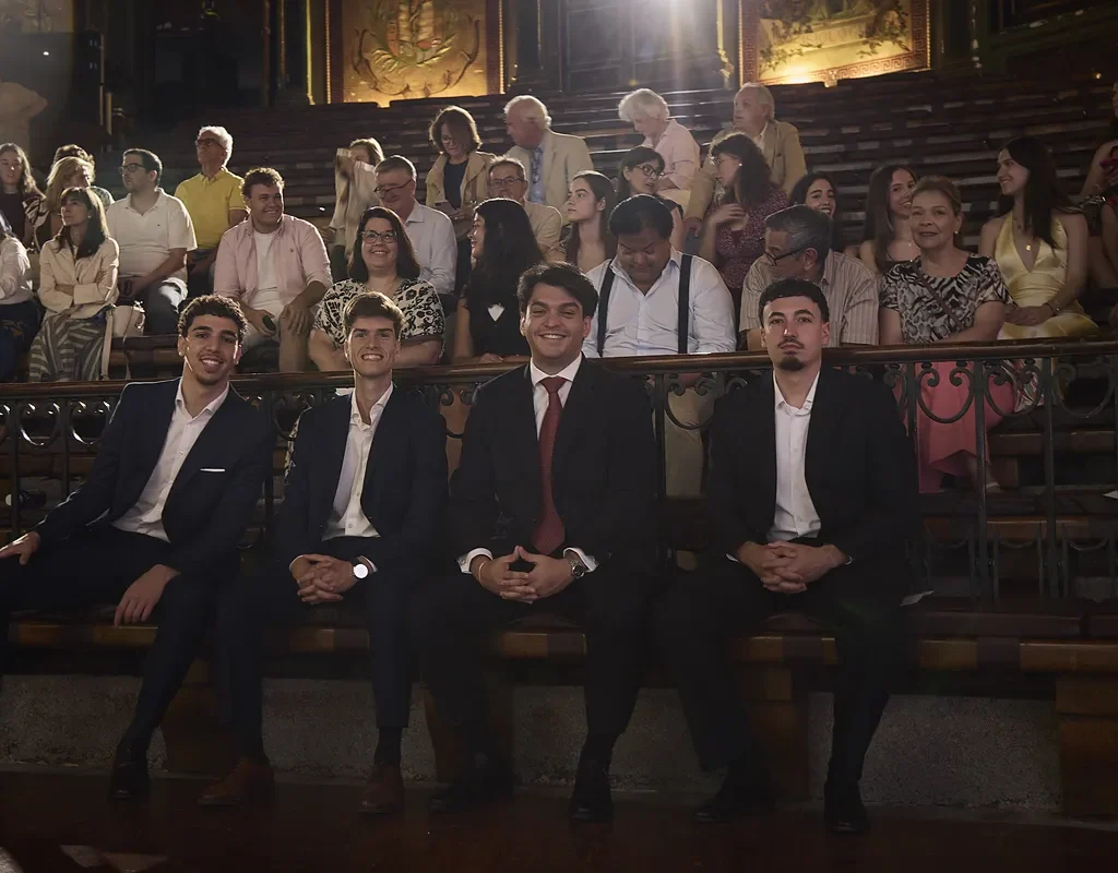 Participantes en la ceremonia de clausura